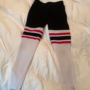 Bombshell thigh high mid waisted leggings
